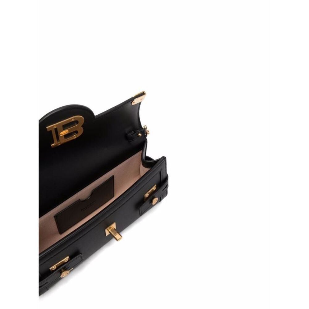 Balmain Women B-Buzz 23 Leather Crossbody Bag - Picture 2 of 5